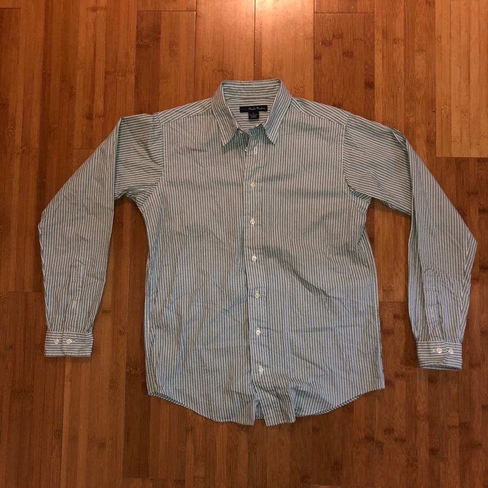 Brooks Brothers “346” Button Up Dress Shirt Large